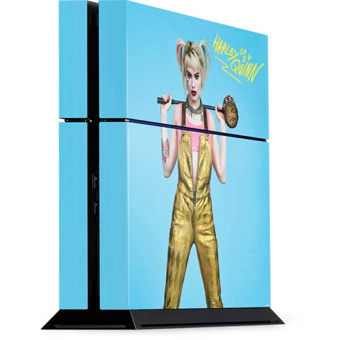 DC Comics Harley Quinn Movie Charcater Poster PS4 Console Skin