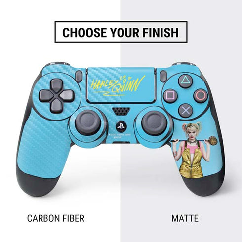 DC Comics Harley Quinn Movie Charcater Poster PS4 Pro/Slim Controller Skin
