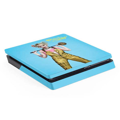 DC Comics Harley Quinn Movie Charcater Poster PS4 Slim Skin