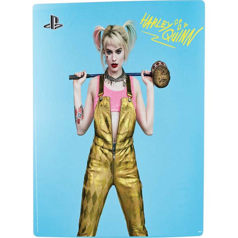 DC Comics Harley Quinn Movie Charcater Poster PS5 Console Skin