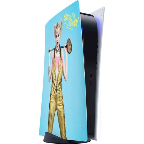 DC Comics Harley Quinn Movie Charcater Poster PS5 Digital Edition Console Skin