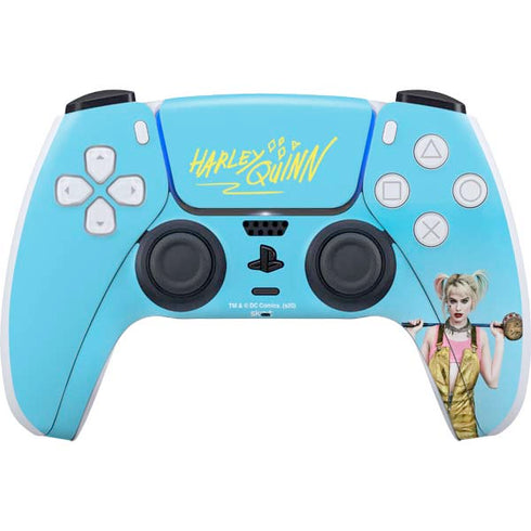 DC Comics Harley Quinn Movie Charcater Poster PS5 Controller Skin