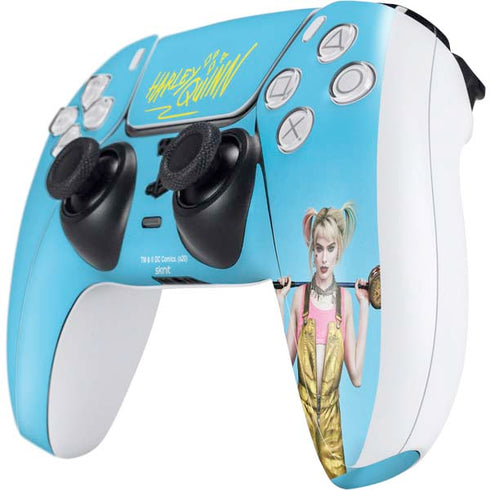 DC Comics Harley Quinn Movie Charcater Poster PS5 Controller Skin