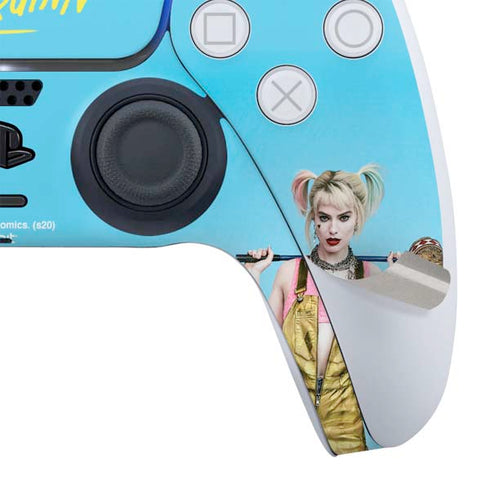 DC Comics Harley Quinn Movie Charcater Poster PS5 Controller Skin