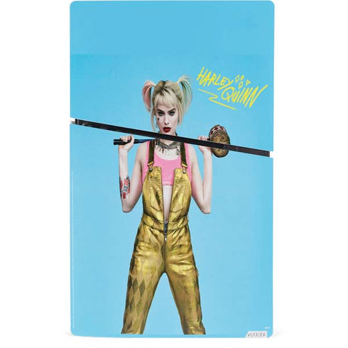 DC Comics Harley Quinn Movie Charcater Poster PS5 Slim Digital Edition Console Skin