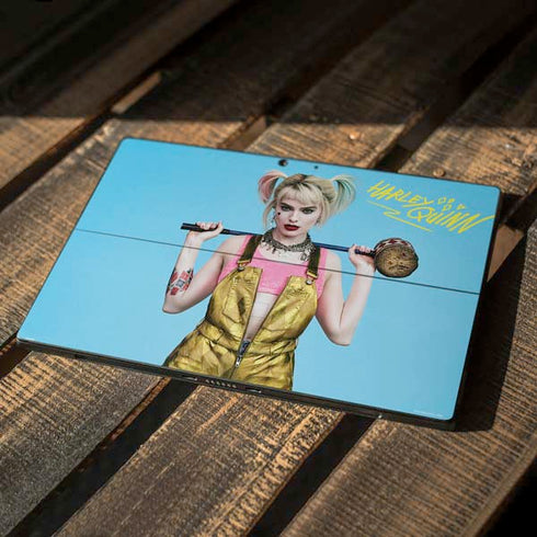 DC Comics Harley Quinn Movie Charcater Poster Surface Pro 7 Skin