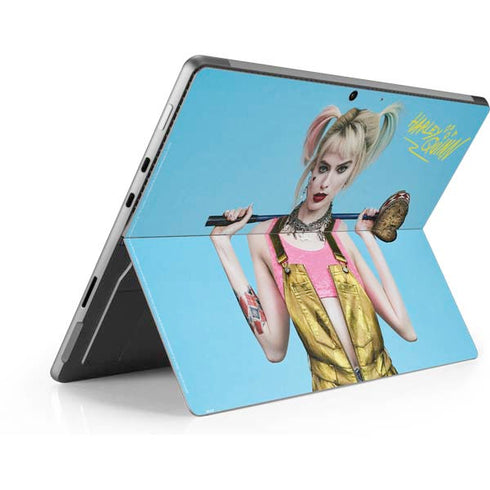 DC Comics Harley Quinn Movie Charcater Poster Surface Pro 8 Skin