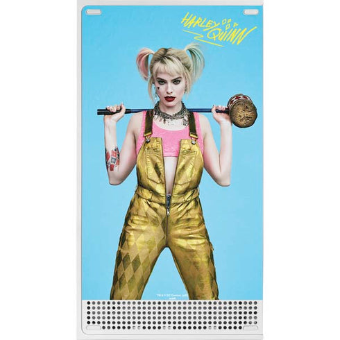 DC Comics Harley Quinn Movie Charcater Poster Xbox Series S Console Skin