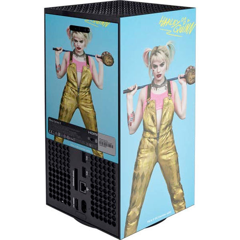 DC Comics Harley Quinn Movie Charcater Poster Xbox Series X Console Skin