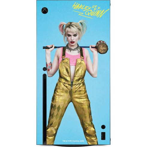 DC Comics Harley Quinn Movie Charcater Poster Xbox Series X Console Skin
