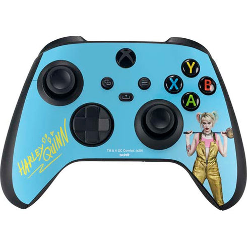 DC Comics Harley Quinn Movie Charcater Poster Xbox Series X Controller Skin