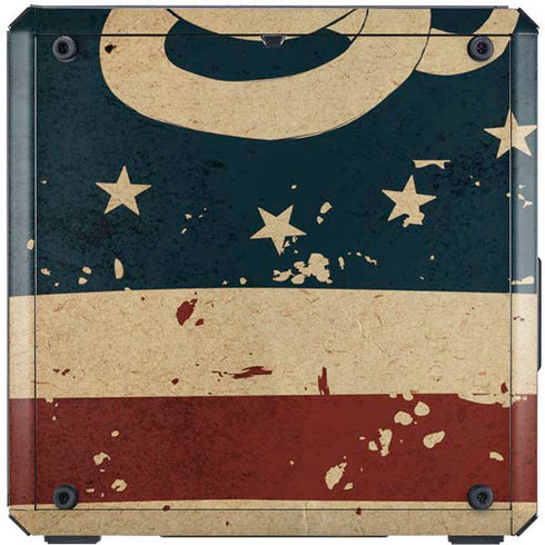 Dont Tread On Me American Flag Cooler Master MasterBox Q300L Mini Tower Skin