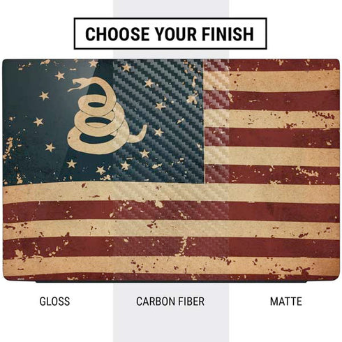 Dont Tread On Me American Flag Dell Vostro Skin