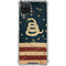 Dont Tread On Me American Flag Galaxy A12 Clear Case