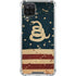 Dont Tread On Me American Flag Galaxy A12 Clear Case