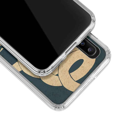 Dont Tread On Me American Flag Galaxy A20 Clear Case