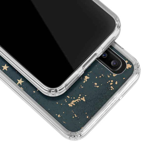 Dont Tread On Me American Flag Galaxy A30 Clear Case