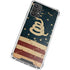 Dont Tread On Me American Flag Galaxy A32 5G Clear Case