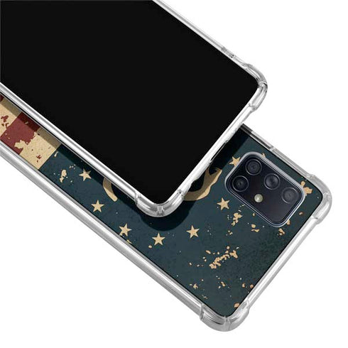 Dont Tread On Me American Flag Galaxy A71 5G Clear Case