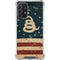 Dont Tread On Me American Flag Galaxy A72 5G Clear Case