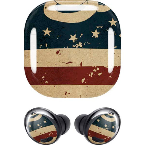 Dont Tread On Me American Flag Galaxy Buds Pro Skin