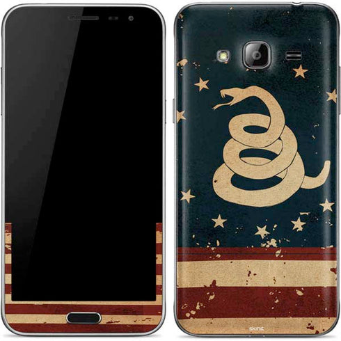 Dont Tread On Me American Flag Galaxy J3 Skin
