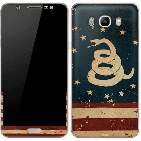 Dont Tread On Me American Flag Galaxy J7 Skin