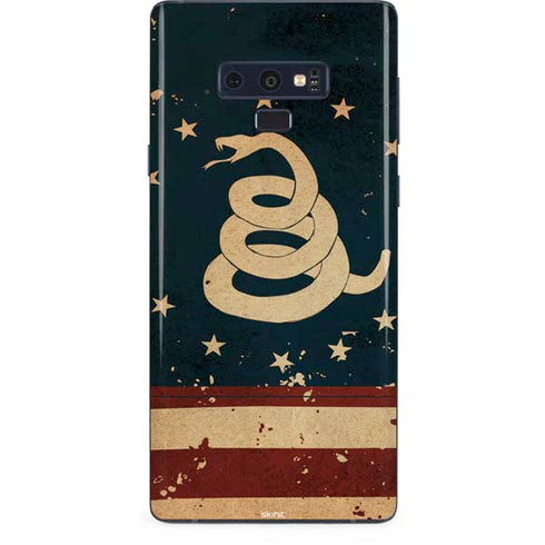Dont Tread On Me American Flag Galaxy Note 9 Skin