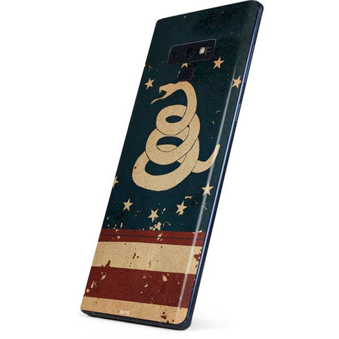 Dont Tread On Me American Flag Galaxy Note 9 Skin