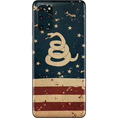 Dont Tread On Me American Flag Galaxy S20 Plus Skin