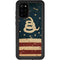 Dont Tread On Me American Flag Galaxy S20 Plus Waterproof Case