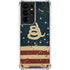 Dont Tread On Me American Flag Galaxy S21 Ultra 5G Clear Case