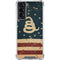 Dont Tread On Me American Flag Galaxy S22 Clear Case