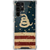 Dont Tread On Me American Flag Galaxy S22 Ultra Clear Case