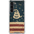 Dont Tread On Me American Flag Galaxy S23 Clear Case