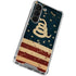 Dont Tread On Me American Flag Galaxy S23 Clear Case