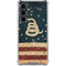 Dont Tread On Me American Flag Galaxy S23 FE Clear Case