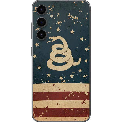 Dont Tread On Me American Flag Galaxy S23 FE Skin