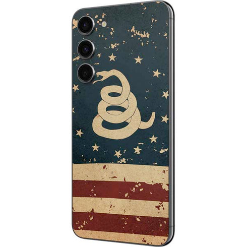 Dont Tread On Me American Flag Galaxy S23 Plus Skin