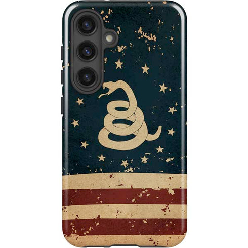 Dont Tread On Me American Flag Galaxy S24 Impact Case