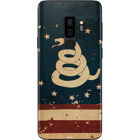 Dont Tread On Me American Flag Galaxy S9 Plus Skin