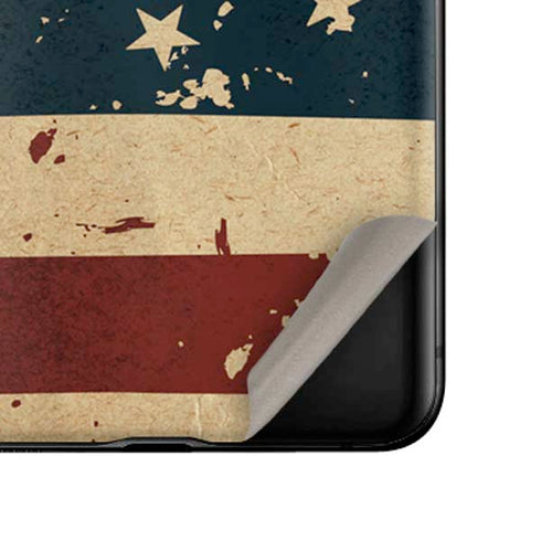 Dont Tread On Me American Flag Galaxy Z Flip Skin