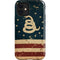 Dont Tread On Me American Flag iPhone 12 Mini Impact Case