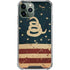 Dont Tread On Me American Flag iPhone 12 Pro Max Clear Case