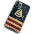 Dont Tread On Me American Flag iPhone 12 Pro Max Clear Case