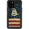 Dont Tread On Me American Flag iPhone 12 Pro Max Waterproof Case