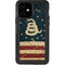 Dont Tread On Me American Flag iPhone 12 Waterproof Case