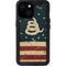 Dont Tread On Me American Flag iPhone 13 Mini Waterproof Case
