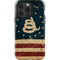 Dont Tread On Me American Flag iPhone 13 Pro Impact Case