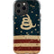 Dont Tread On Me American Flag iPhone 13 Pro Max Impact Case